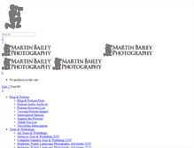 Tablet Screenshot of martinbaileyphotography.com